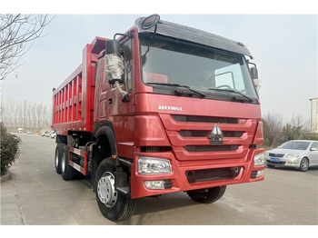Camión volquete SINOTRUK Second Hand Howo Dump Truck 6x4 Price In Zambia: foto 3