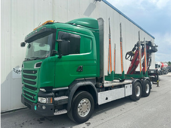 Camión forestal SCANIA R 580