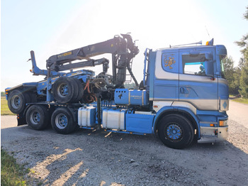 Camión forestal, Camión grúa SCANIA R620 V8: foto 5 Camión forestal, Camión grúa SCANIA R620 V8: foto 5