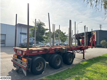 Semirremolque maderero Billaud Chassis Wood transport, Jonsered, Extendable.: foto 5