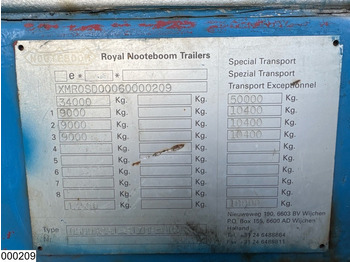 Semirremolque góndola rebajadas Nooteboom Lowbed 34.000Kg, Steering axle: foto 5 Semirremolque góndola rebajadas Nooteboom Lowbed 34.000Kg, Steering axle: foto 5