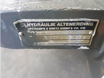 Hidráulica para Maquinaria de construcción Fuchs MHL320-5577661295-Outrigger cylinder/Zylinder: foto 3