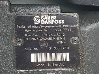 Hidráulica para Maquinaria de construcción Sauer Danfoss JRL075CLS2120NNN3C2A2A8NNNNNNNNNN: foto 3