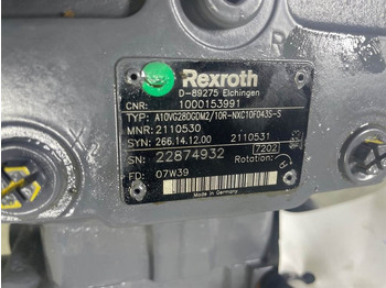 Hidráulica para Maquinaria de construcción WACKER NEUSON 1000153991-Rexroth A10VG28DGDM2/10R-Drive pump: foto 4