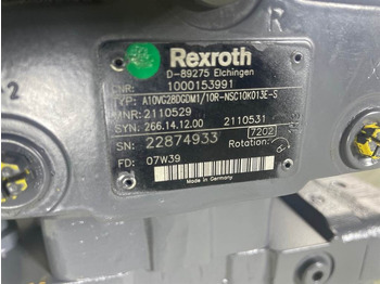 Hidráulica para Maquinaria de construcción WACKER NEUSON 1000153991-Rexroth A10VG28DGDM2/10R-Drive pump: foto 5