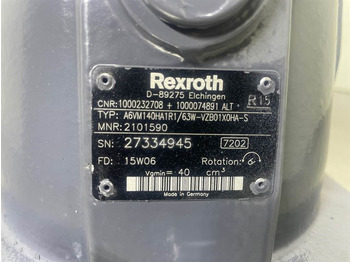 Hidráulica para Maquinaria de construcción WACKER NEUSON -Rexroth A6VM140HA1R1/63W-Drive motor/Fahrmotor: foto 5