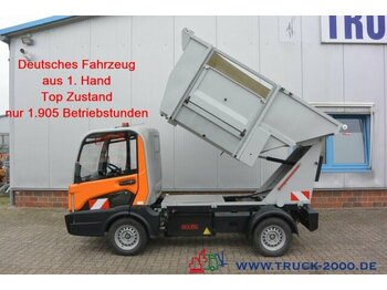 Camión de basura, Vehículo utilitario eléctrico Goupil Elektro / Benzin Hybrid Müll Gehweg Reinigung: foto 1