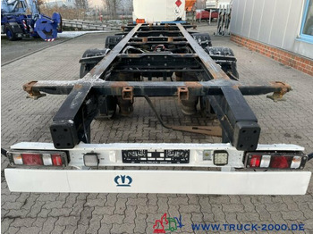 Remolque portacontenedore/ Intercambiable Krone ZZ18 XF0 eLE10 Box Carrier - Luft - BPW Achsen: foto 4