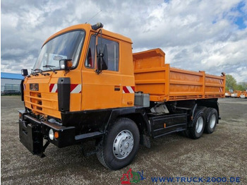 Foto del interior 1: Camión volquete Tatra T815-2 6x6 3 S. Kipper V8 luftgekühlt Nur260TKM