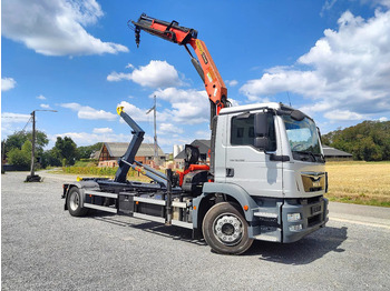 Camión multibasculante, Camión grúa MAN TGM 18.290 4x2 Euro 6 + Crane Palfinger PK15500: foto 2