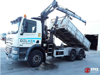 Camión volquete, Camión grúa DAF 85 CF 380 Hiab 200-3 No remote tractor-tipper: foto 3