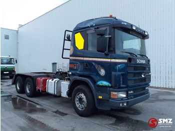 Camión caja abierta SCANIA 144