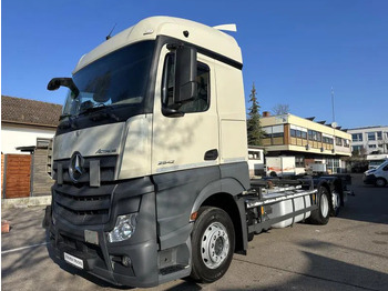 Camión portacontenedore/ Intercambiable MERCEDES-BENZ Actros 2542
