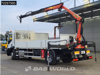 Camión caja abierta, Camión grúa Iveco Stralis 310 Stralis 4X2 Palfinger PK12002 Crane Kran rotator Steelsuspension Automatic Euro 6: foto 2