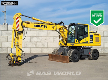Excavadora de ruedas KOMATSU PW180
