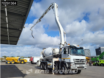Leasing para Mercedes-Benz Actros 3241 8X4 Cifa MK24.4Z Pompe+Mixer Retarder 3-Pedals Steelsuspension Big-Axle Euro 5 Mercedes-Benz Actros 3241 8X4 Cifa MK24.4Z Pompe+Mixer Retarder 3-Pedals Steelsuspension Big-Axle Euro 5: foto 3