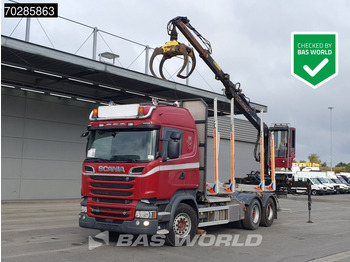 Camión forestal SCANIA R 730