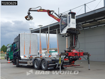 Camión forestal, Camión grúa Scania S650 S 6X4 Tajfun LIV100K Kran Holztransport Retarder 3-Pedals Euro 6: foto 2