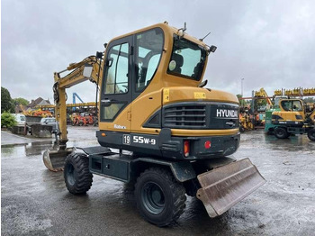 Excavadora de ruedas Hyundai ROBEX 55W-9 / R55W-9: foto 5