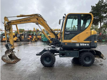 Excavadora de ruedas Hyundai ROBEX 55W-9 / R55W-9: foto 4