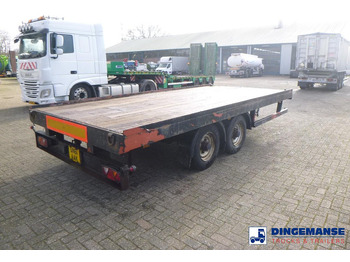 Remolque plataforma/ Caja abierta Adcliffe 2-axle drawbar platform trailer 7 t: foto 4