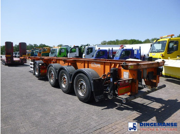 Semirremolque portacontenedore/ Intercambiable Dennison 4-axle container combi trailer (3 + 1 axles) 20-30-40-45 ft: foto 3