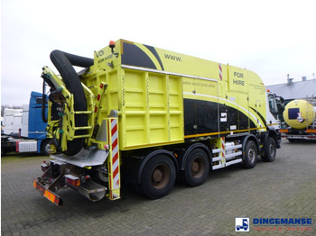 Limpieza de alcantarillado Iveco Trakker 450 8x4 MTS vacuum excavator / Saugbagger: foto 4