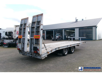 Remolque plataforma/ Caja abierta KING 2-axle platform drawbar trailer 14t + ramps: foto 4