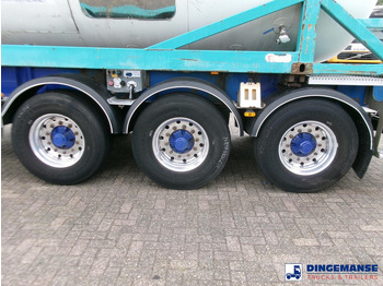 Camión portacontenedore/ Intercambiable Van Hool 3-axle container trailer + ADR: foto 5