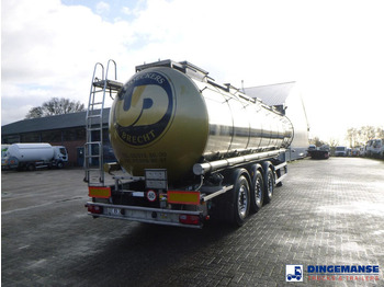 Semirremolque cisterna Van Hool Chemical tank inox 30 m3 / 1 comp ADR 12/03/2024: foto 3