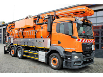 Limpieza de alcantarillado MAN TGS 26.480 6x2 Kroll 13m³ WRG Wasserrückgewinner: foto 2