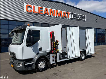 Camión grúa Renault D 220 Euro 6 Fassi 2,3 Tonmeter laadkraan Just 153.536 km!: foto 5