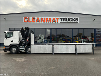 Camión grúa Scania G 450 8x2 Euro 6 Hiab 32 Tonmeter laadkraan Just 114.221 km!: foto 4