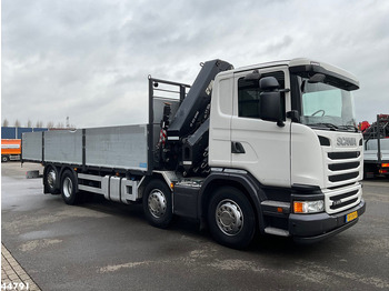 Camión grúa Scania G 450 8x2 Euro 6 Hiab 32 Tonmeter laadkraan Just 114.221 km!: foto 5