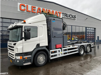 Camión de basura Scania P 280 Euro 6 Translift zijlader Just 163.656 Km!: foto 5
