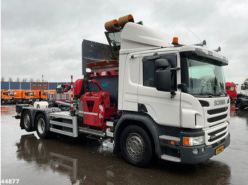 Camión de basura Scania P 280 Euro 6 Translift zijlader Just 163.656 Km!: foto 4