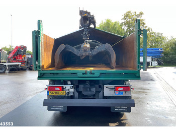 Camión volquete, Camión grúa Scania P 410 8x4 Euro 6 HMF 18 Tonmeter laadkraan: foto 3