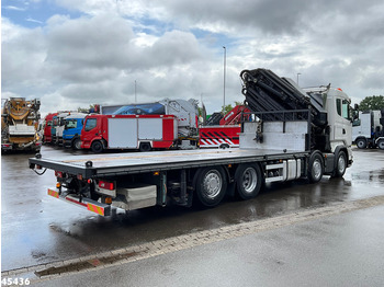 Camión grúa Scania R490 8x2 Euro 6 Retarder HMF 85 Tonmeter laadkraan + Fly-jib: foto 5