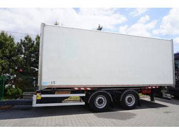 Remolque caja cerrada Fruehauf passthrough box trailer 18 EPAL / 2021 / SAF axles: foto 2