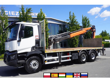 Camión caja abierta RENAULT C 380