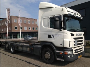 Camión portacontenedore/ Intercambiable Scania 420 6X2 Highline: foto 1