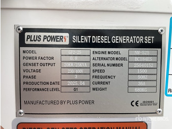 Generador industriale PLUS POWER