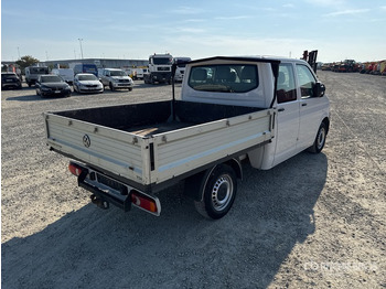Furgoneta caja abierta 2014 Volkswagen Transporter Crew Cab Flatbed Truck: foto 4