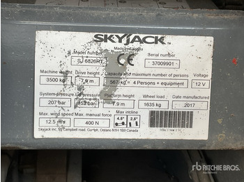 Plataforma de tijeras SKYJACK