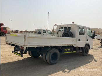 Camión caja abierta 2012 Mitsubishi Canter 4x2 Crew Cab Flatbed Truck: foto 4