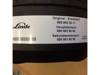 Filtro de aire para Equipo de manutención nuevo Air filter for Linde H50-80, Series 396: foto 4