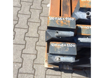 Horquillas para Equipo de manutención FORKS 100X45X1100 FEM2A: foto 3