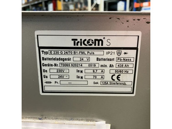 Sistema eléctrico para Equipo de manutención Tricom 24V/70A: foto 4