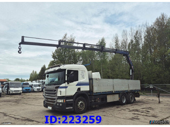 Camión caja abierta SCANIA P 450