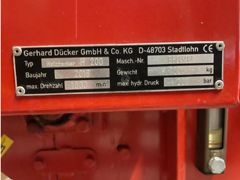 Trituradora de madera Dücker H200: foto 4